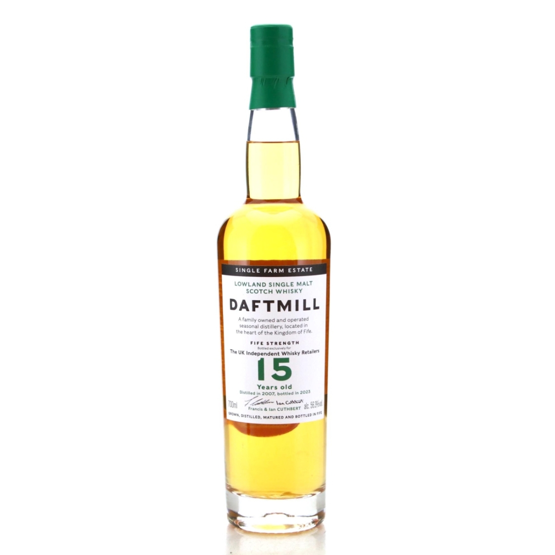 Image for Daftmill 2007 Fife Strength 15 Year Old