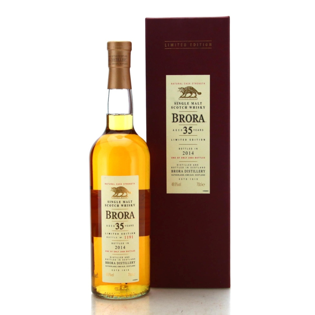 Image for Brora 35 Year Old Natural Cask Strength