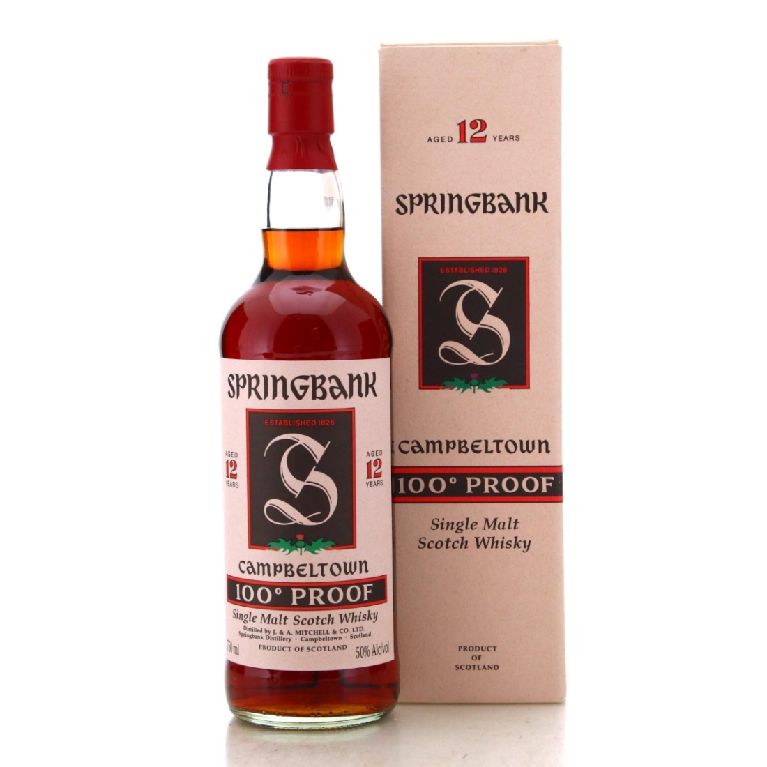 Image for Springbank 12 Year Old 100° Proof 'Green Thistle'