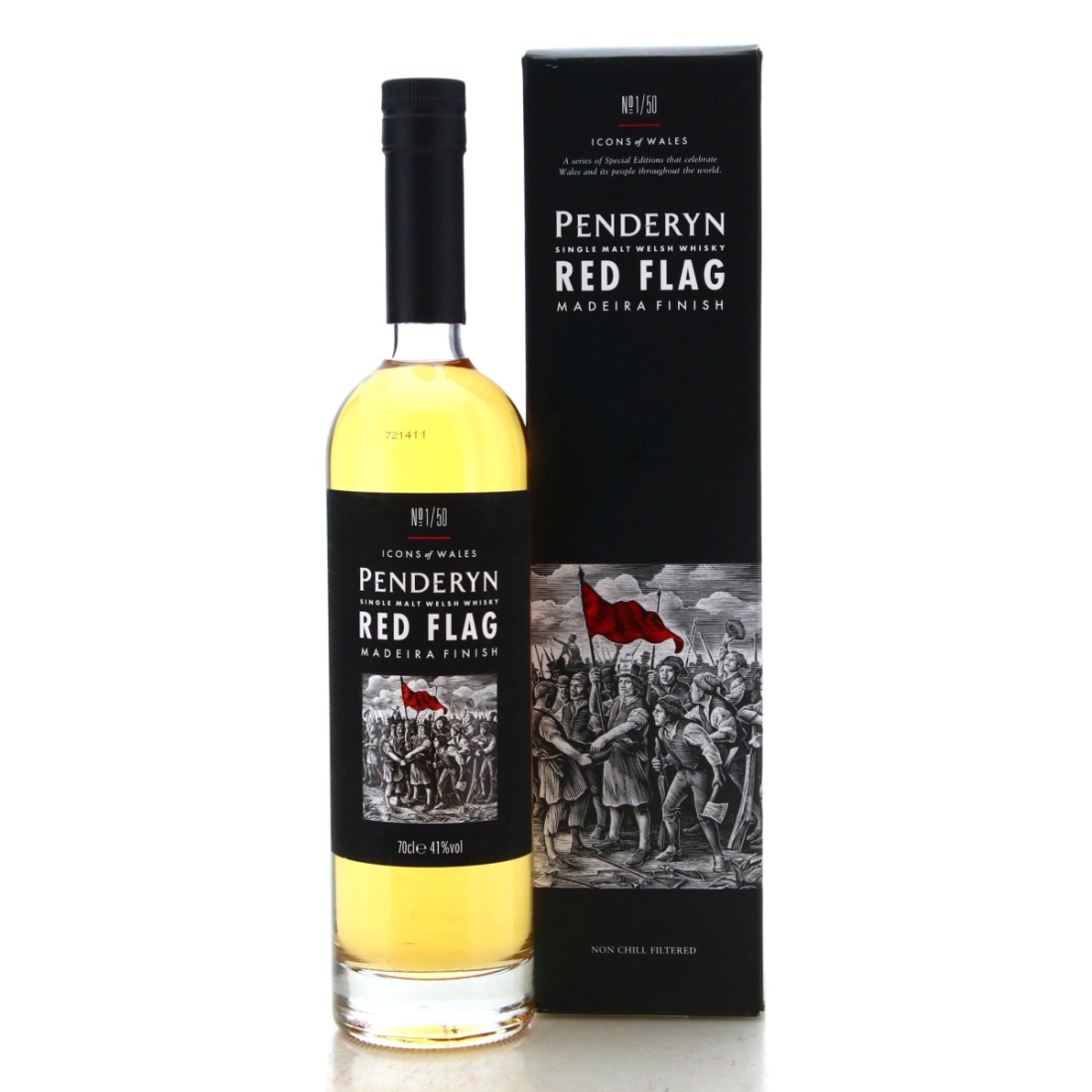 Image for Penderyn Icons of Wales #1 / Red Flag