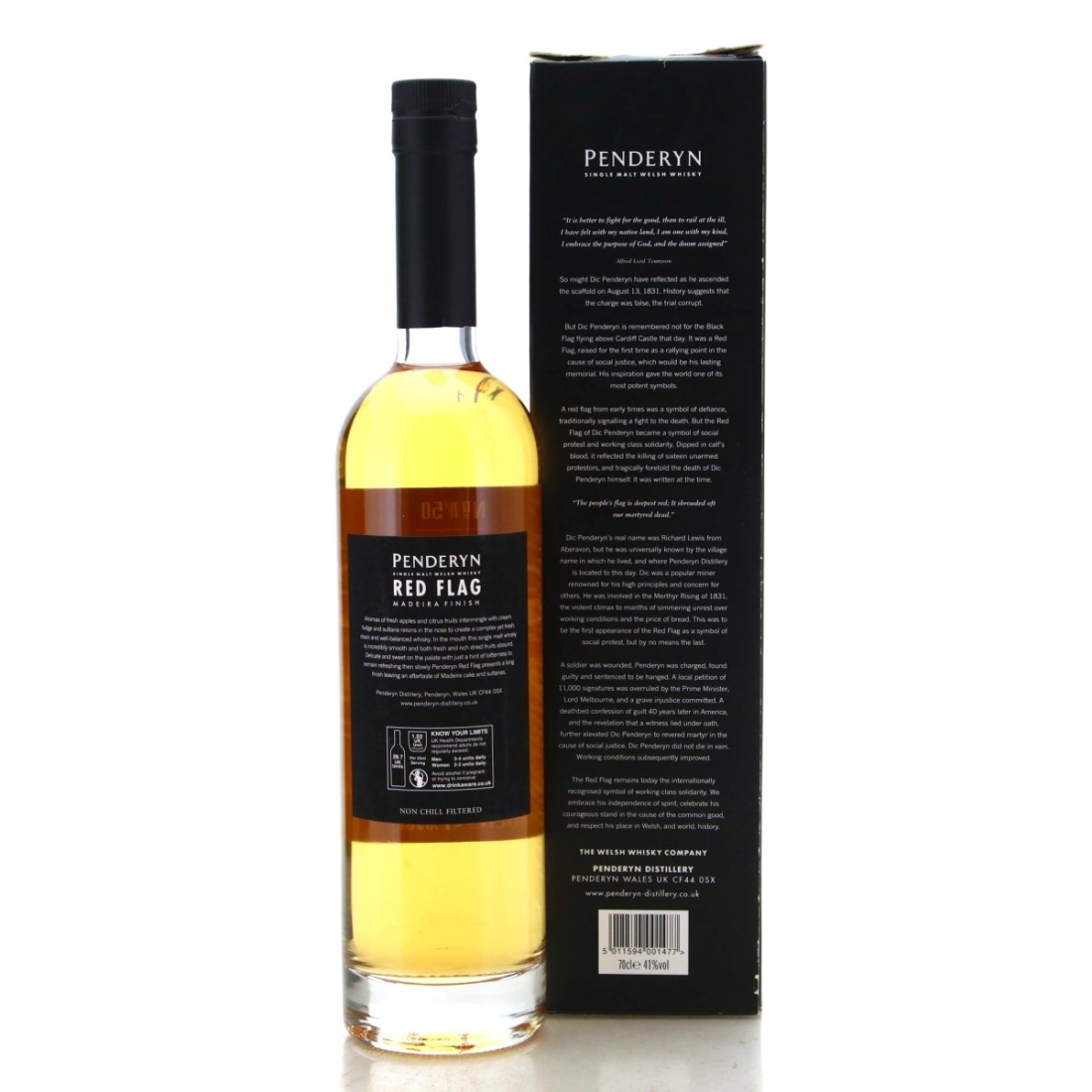 Image for Penderyn Icons of Wales #1 / Red Flag