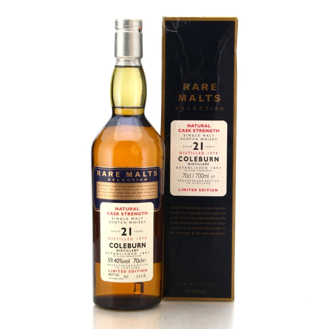 Image for Coleburn 1979 Rare Malts Selection 21 Year Old