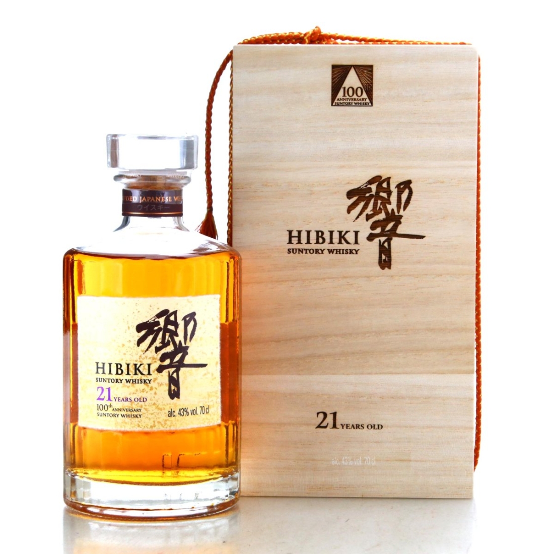 Image for Hibiki 21 Year Old Suntory Whisky 100th Anniversary