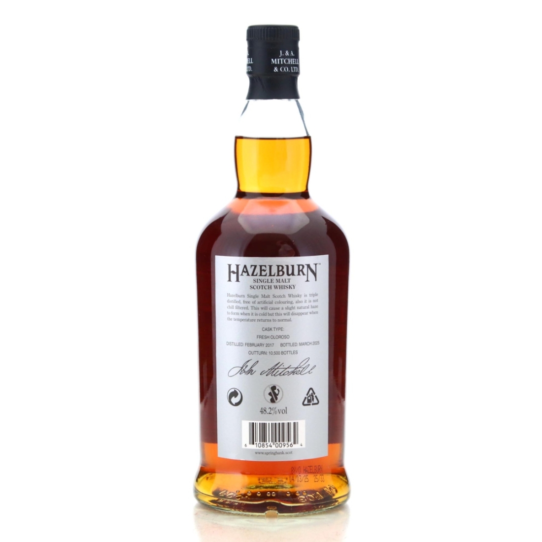 Image for Hazelburn 2017 Oloroso Cask Matured 8 Year Old