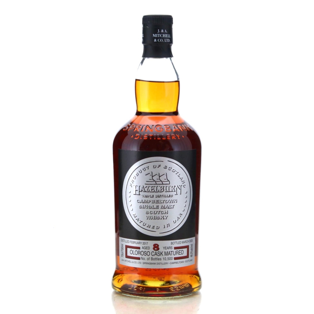 Image for Hazelburn 2017 Oloroso Cask Matured 8 Year Old