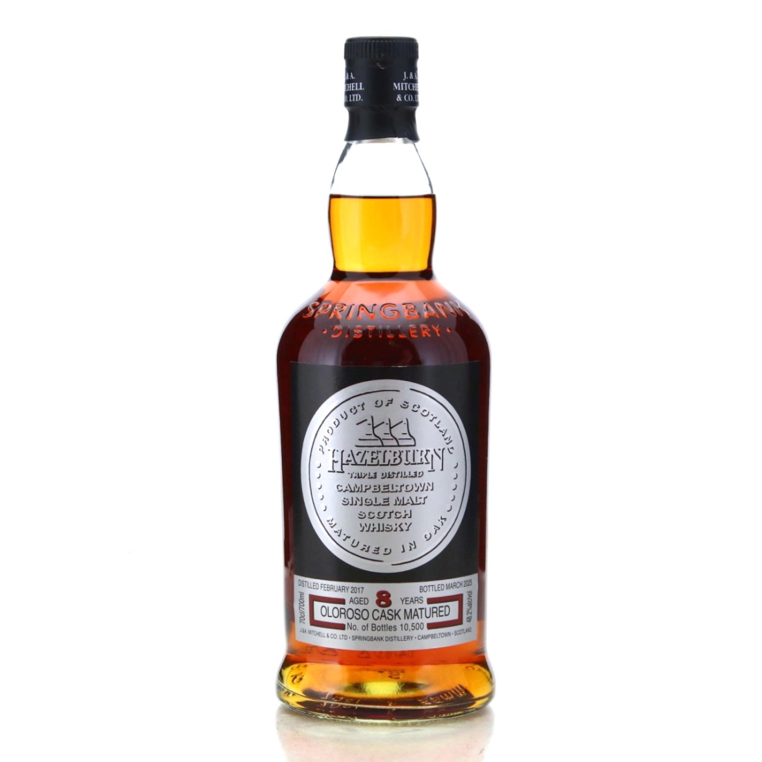Image for Hazelburn 2017 Oloroso Cask Matured 8 Year Old