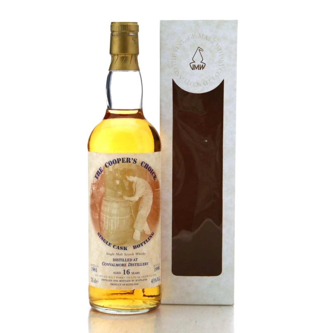 Image for Convalmore 1981  The Cooper's Choice  16 Year Old