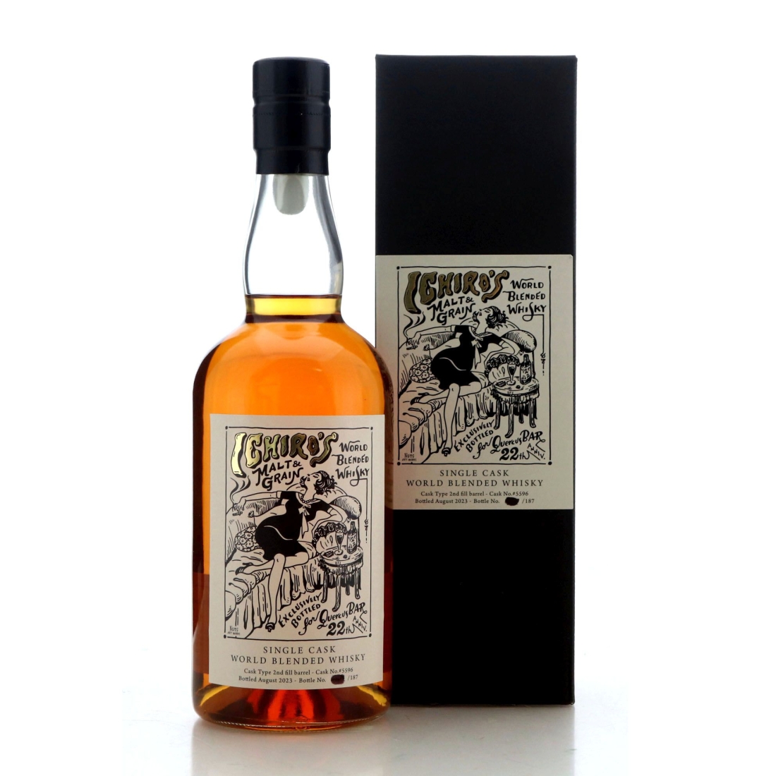 Image for Ichiro's Malt & Grain World Blended Whisky - Quercus Bar 22nd Anniversary