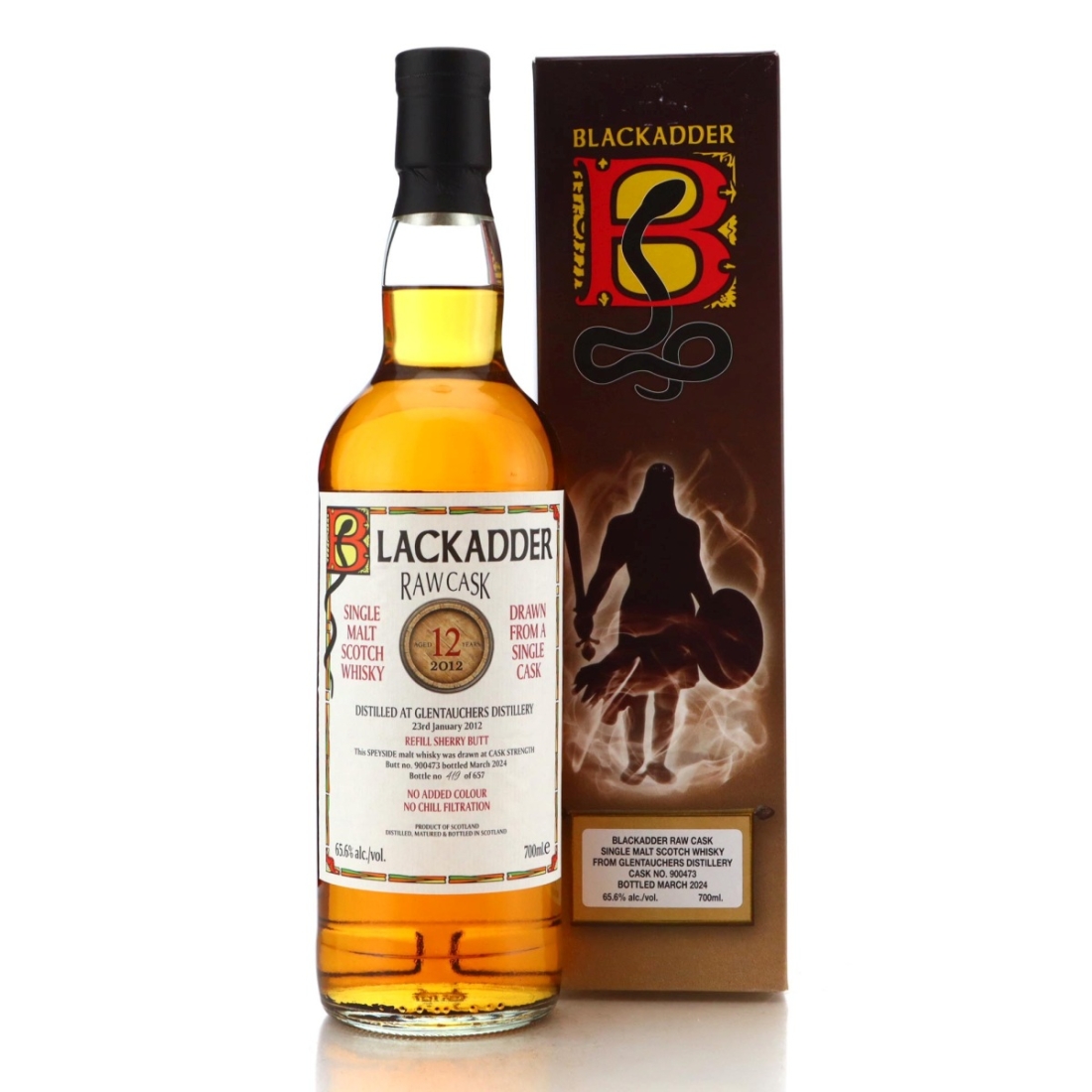 Image for Glentauchers 2012 Raw Cask 12 Year Old