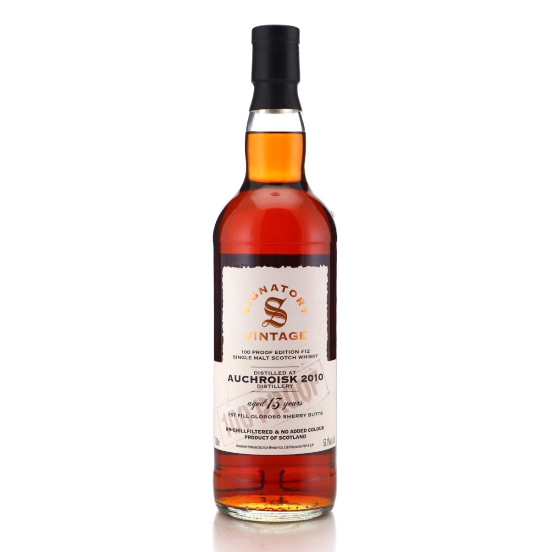 Image for Auchroisk 2010 100 Proof Edition 13 Year Old #12