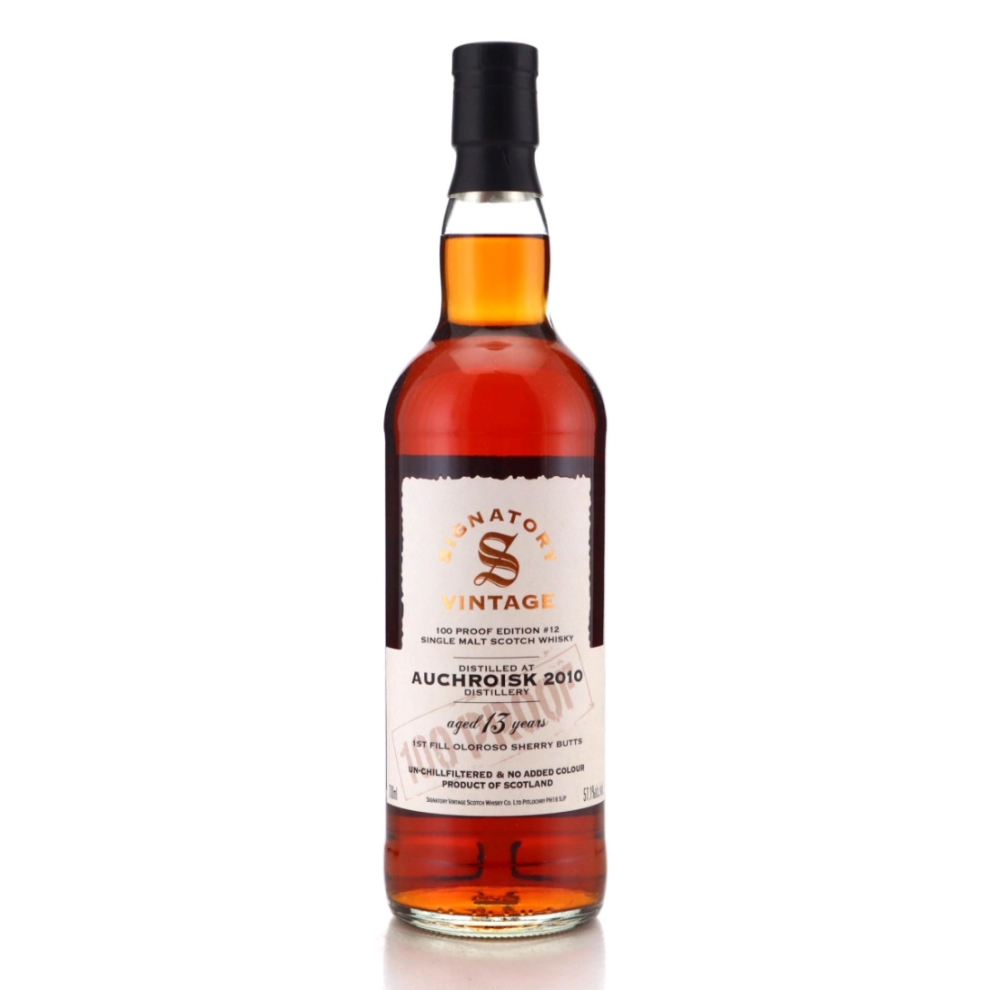 Image for Auchroisk 2010 100 Proof Edition 13 Year Old #12