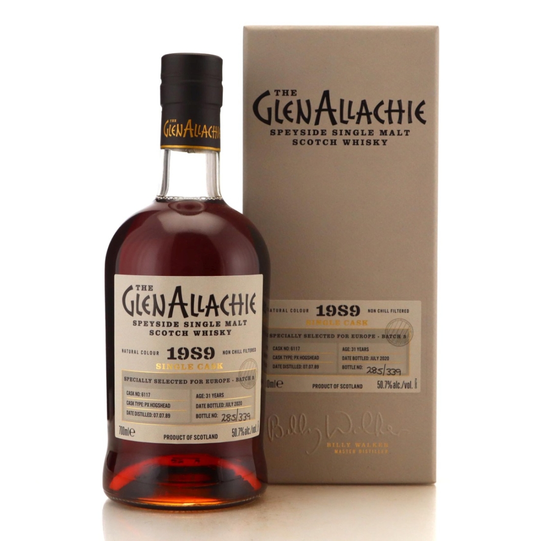 Image for Glenallachie 1989 Single Cask 31 Year Old