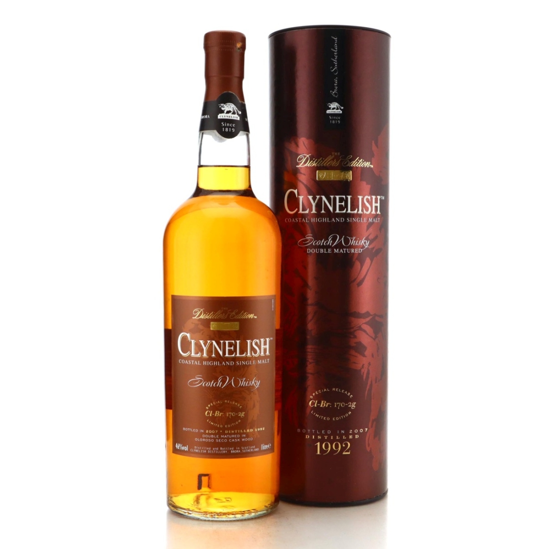 Image for Clynelish 1992 The Distillers Edition Cl-Br: 170-2g Litre