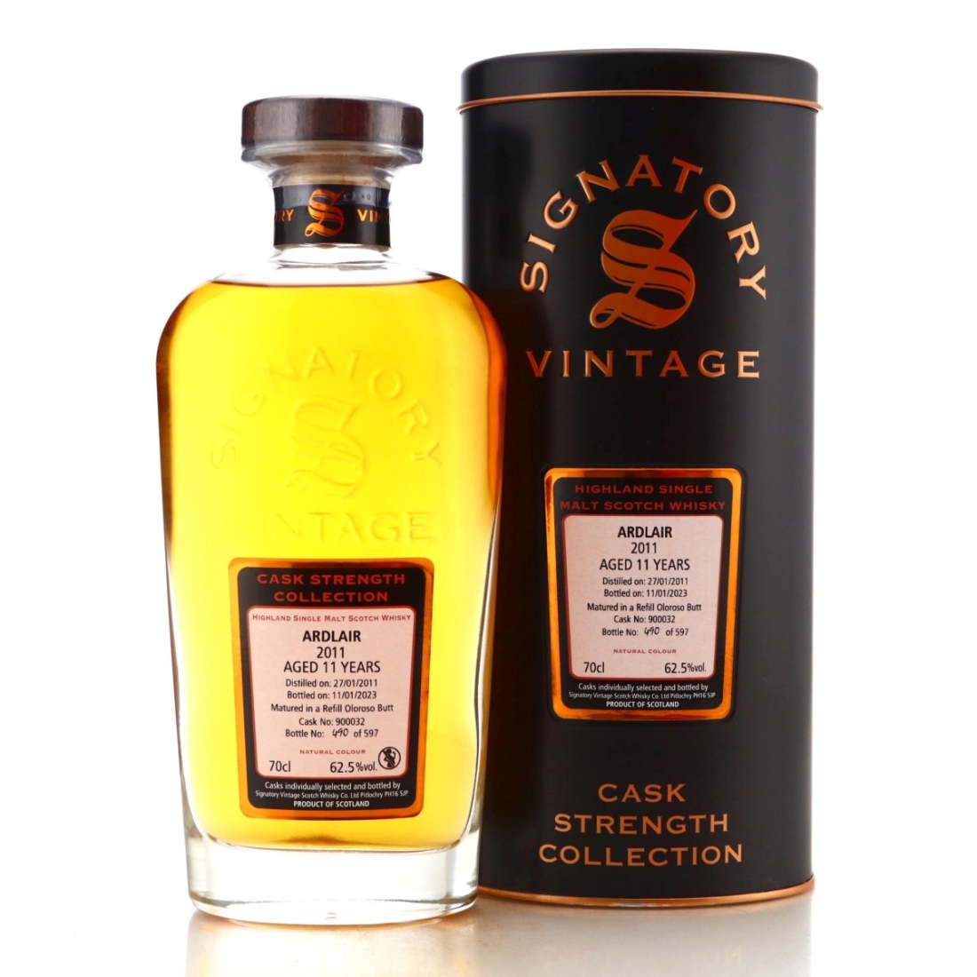 Image for Ardlair 2011 Cask Strength Collection 11 Year Old