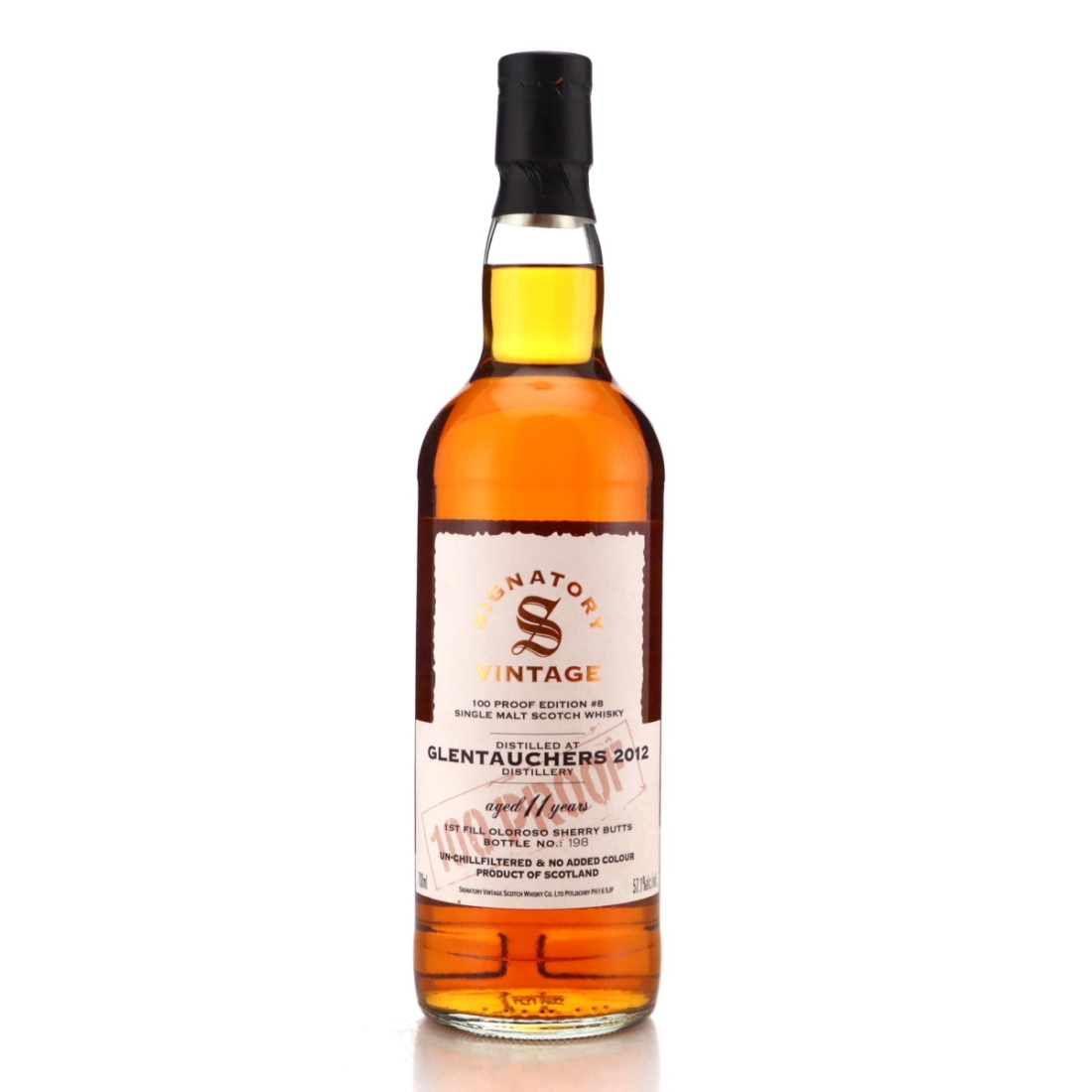 Image for Glentauchers 2012 100 Proof 11 Year Old - Edition #8