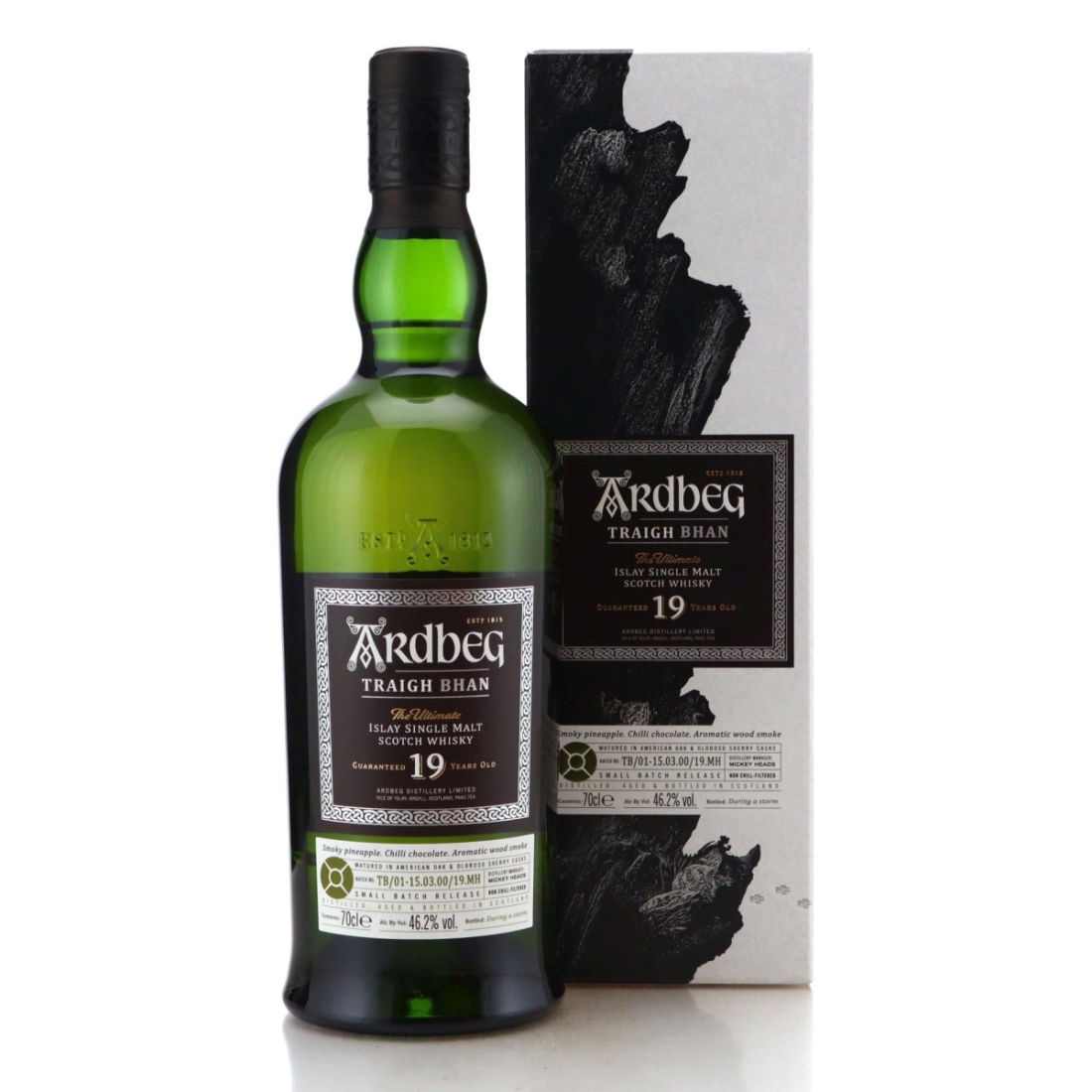 Image for Ardbeg Traigh Bhan 19 Year Old Batch No.TB/01