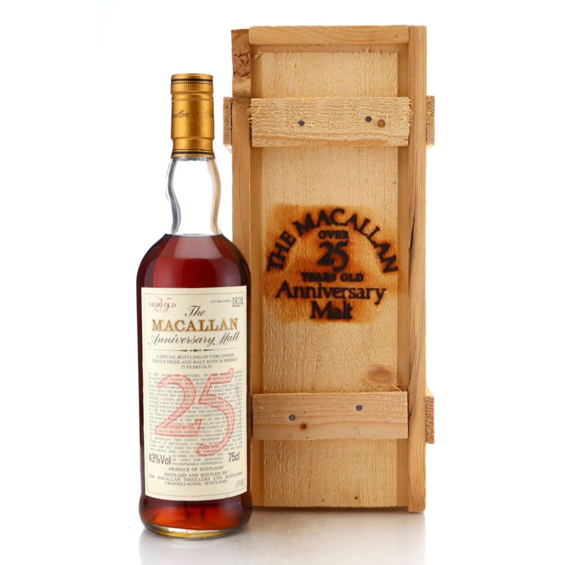 Image for Macallan Anniversary Malt 25 Year Old