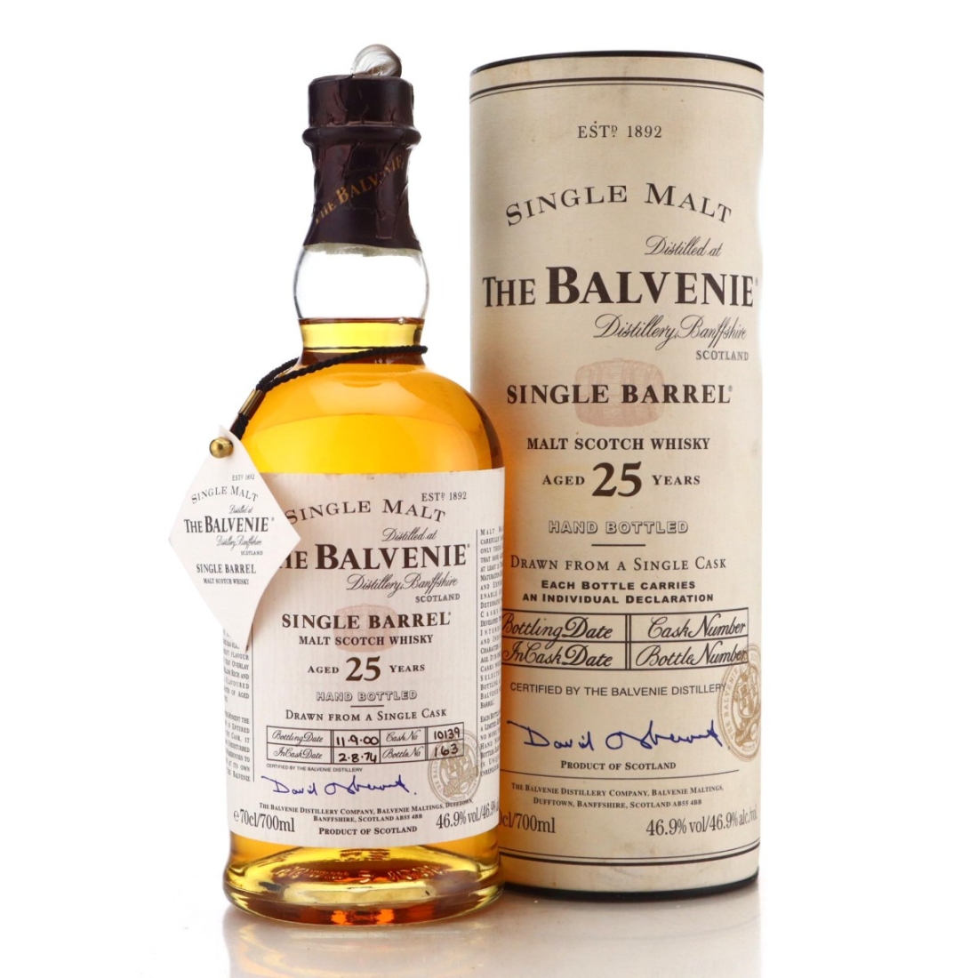 Image for Balvenie 1974 Single Barrel 25 Year Old
