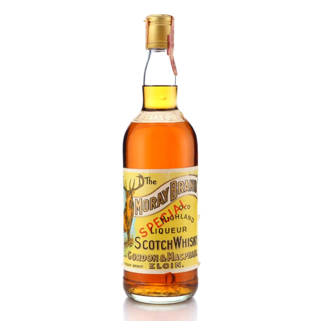 Moray Brand Old Highland Liqueur 8 Year Old, Gordon & MacPhail, 40% whisky bottle