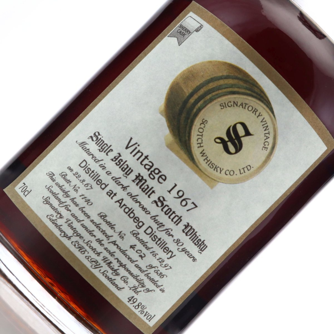 Image for Ardbeg 1967 30 Year Old
