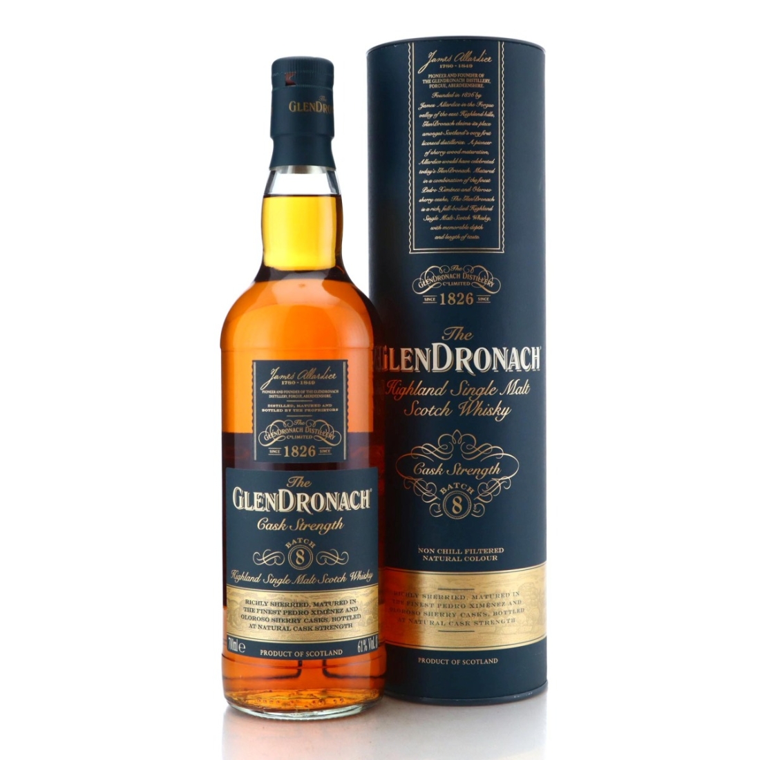 Image for Glendronach Cask Strength Batch 8