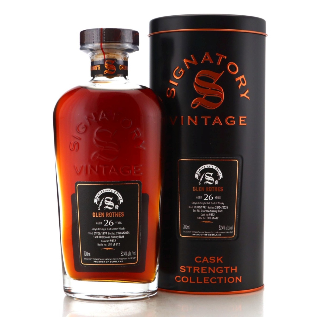 Image for Glenrothes 1997 Cask Strength Collection 26 Year Old 