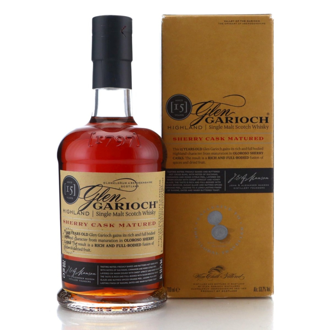 Image for Glen Garioch 15 Year Old Sherry Cask Matured