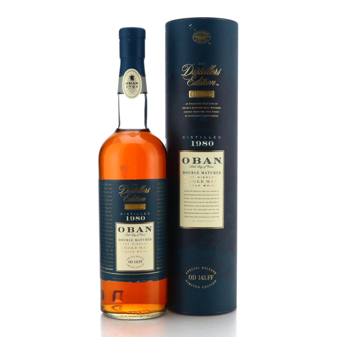 Image for Oban 1980 Distillers Edition OD143.FF