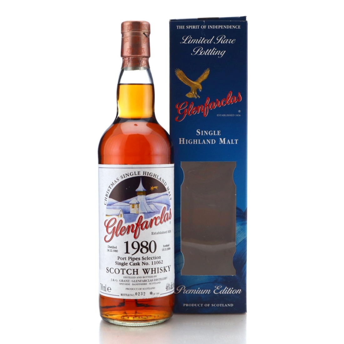 Image for Glenfarclas 1980 Port Pipes Selection Christmas Edition