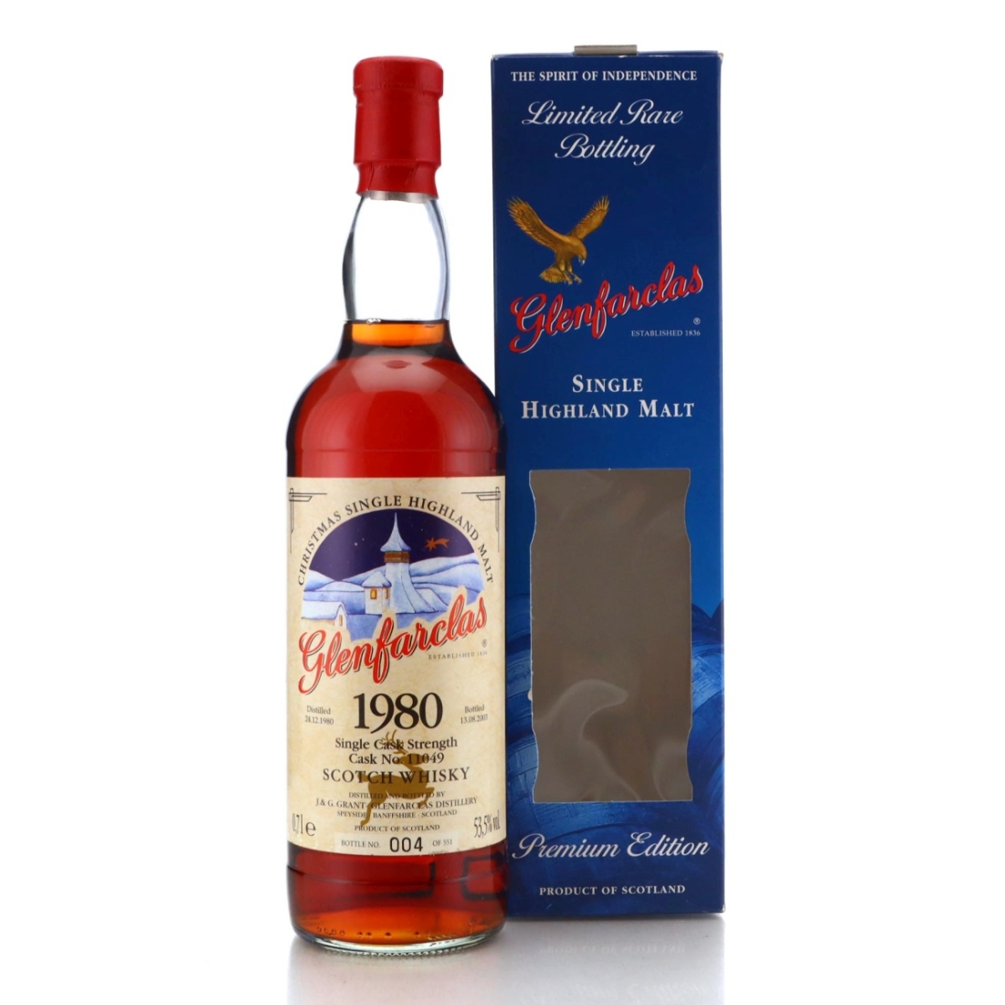 Image for Glenfarclas 1980 Single Sherry Cask Christmas Edition