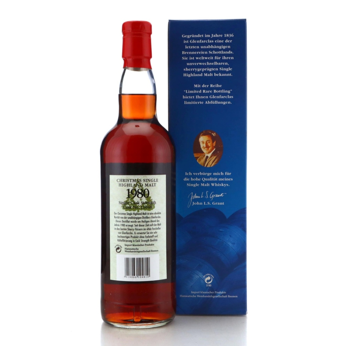 Image for Glenfarclas 1980 Single Sherry Cask Christmas Edition