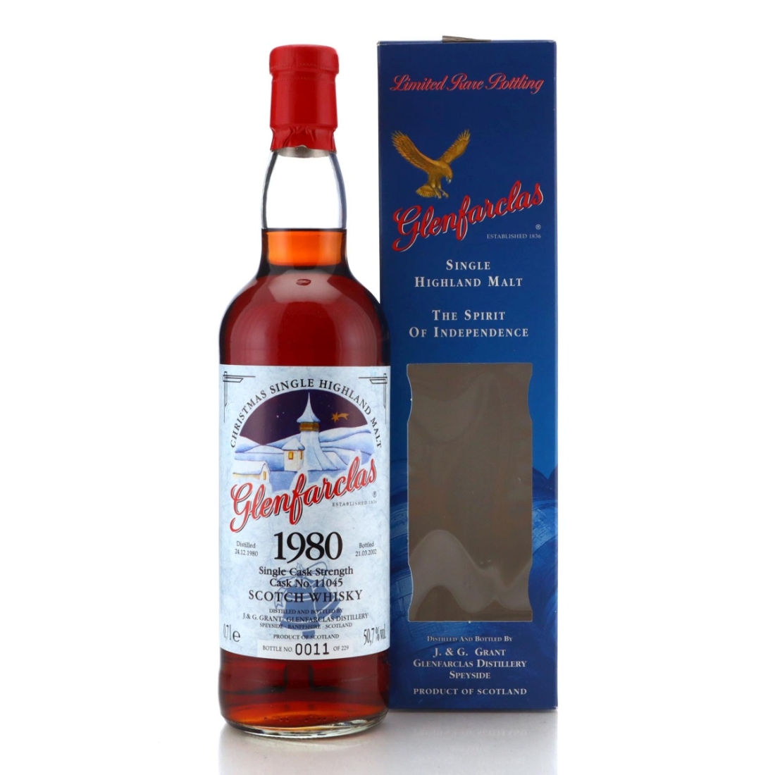 Image for Glenfarclas 1980 Single Sherry Cask Christmas Edition
