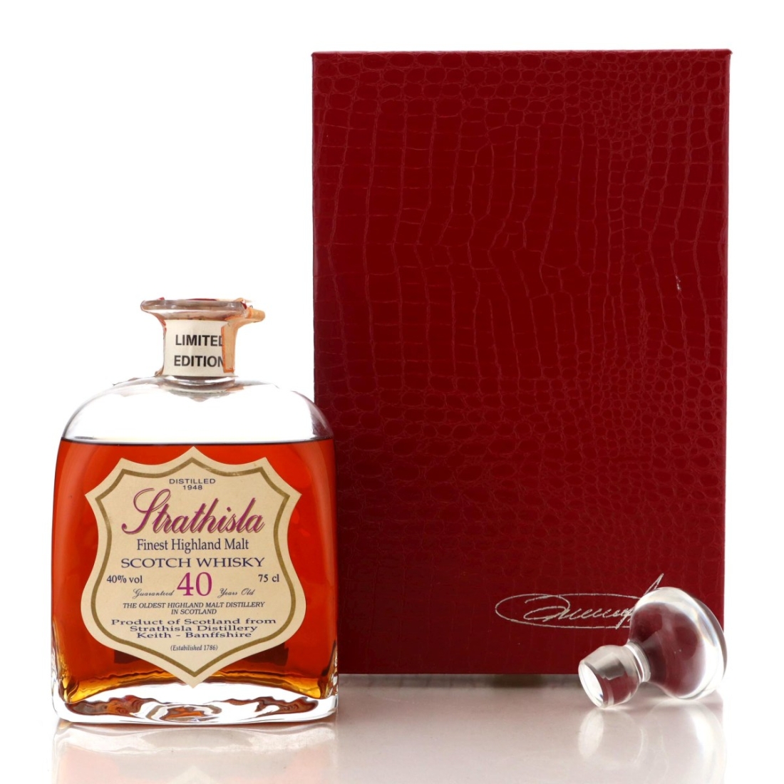 Image for Strathisla 1948 40 Year Old Decanter