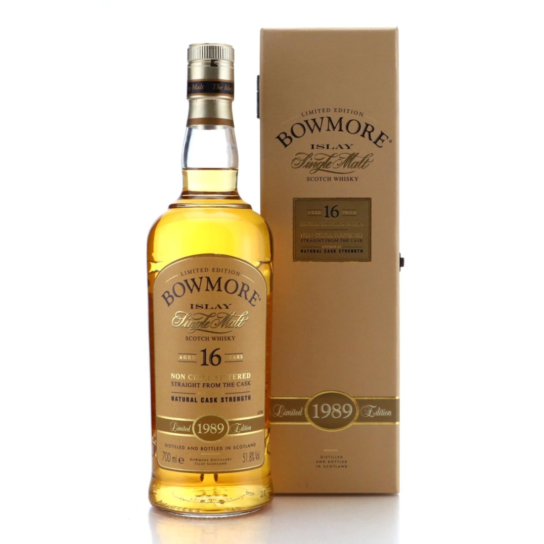 Image for Bowmore 1989 Natural Cask Strength 16 Year Old