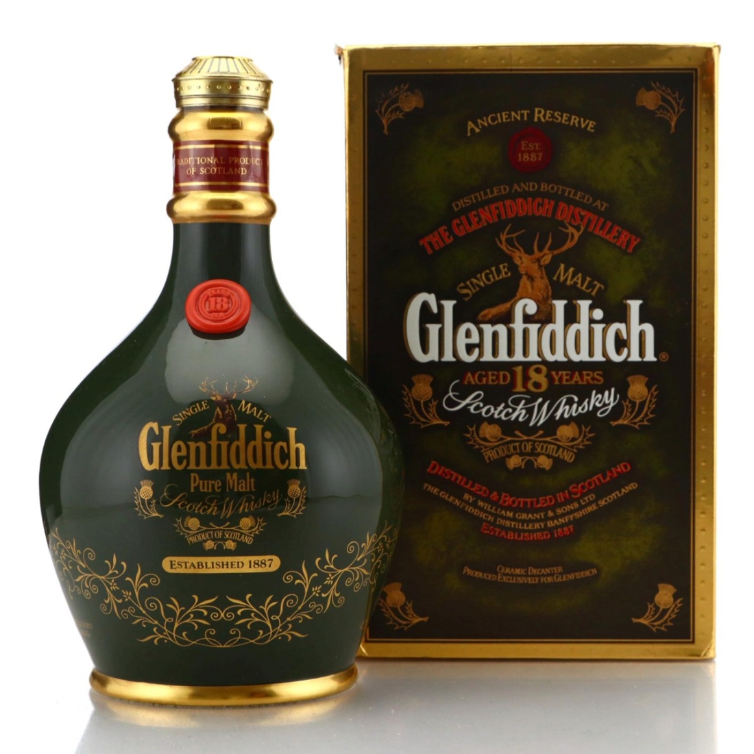 Image for Glenfiddich 18 Year Old Pure Malt Decanter