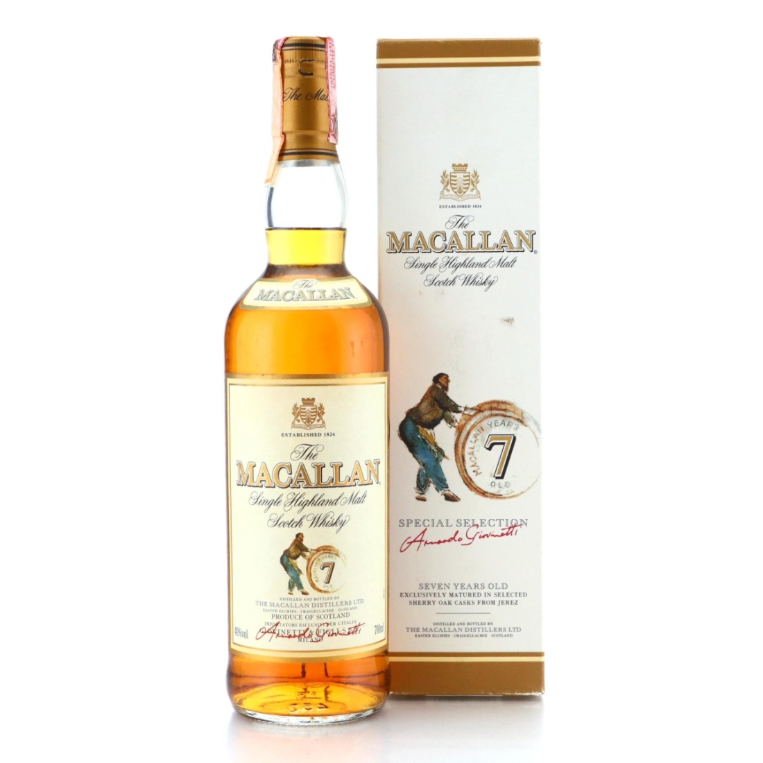Image for Macallan 7 Year Old Armando Giovinetti Special Selection