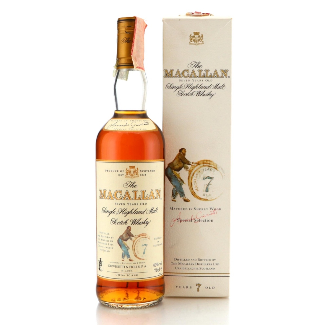 Image for Macallan 7 Year Old Armando Giovinetti Special Selection