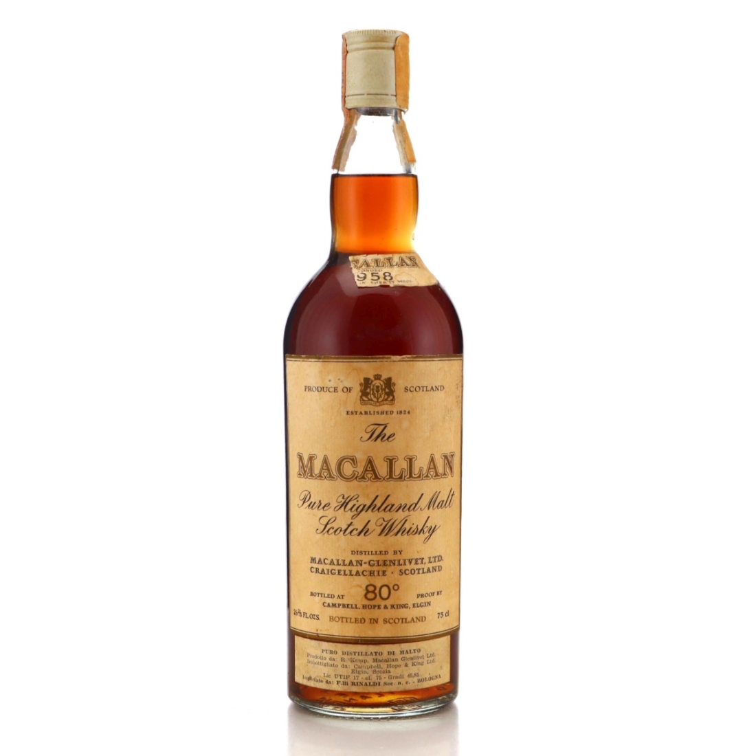 Image for Macallan 1958 80 Proof