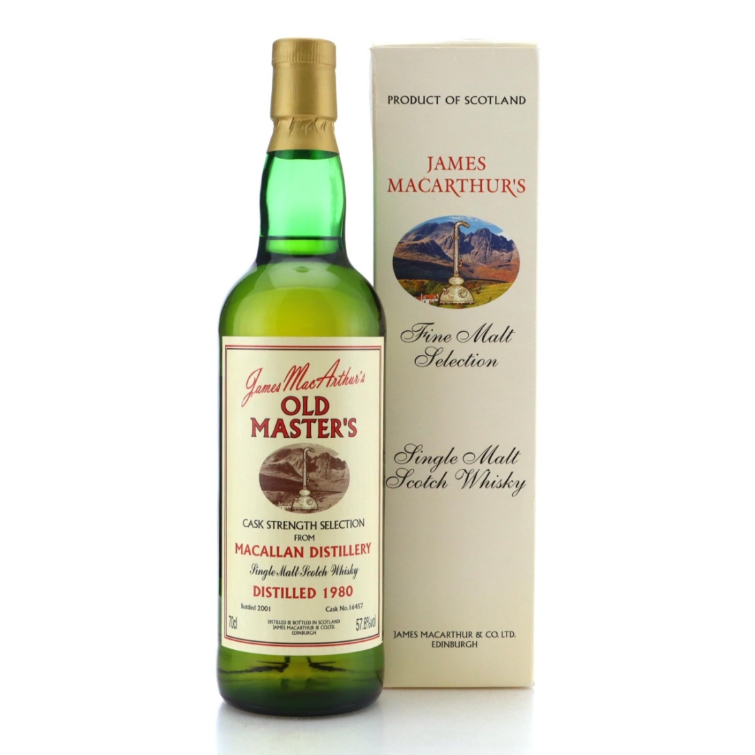 Image for Macallan 1980 Old Master's Cask Strength Selection