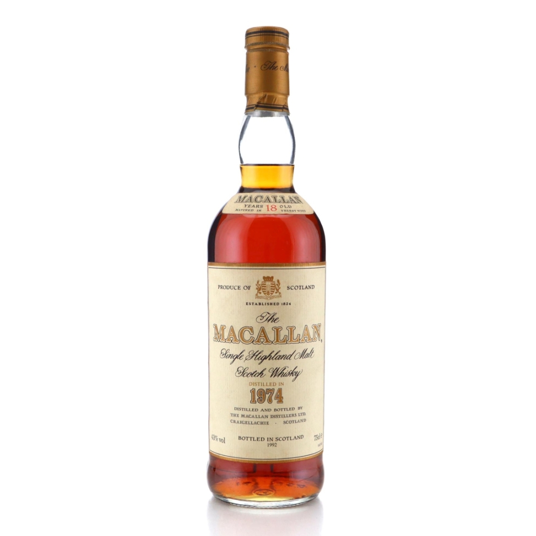Image for Macallan 1974 18 Year Old