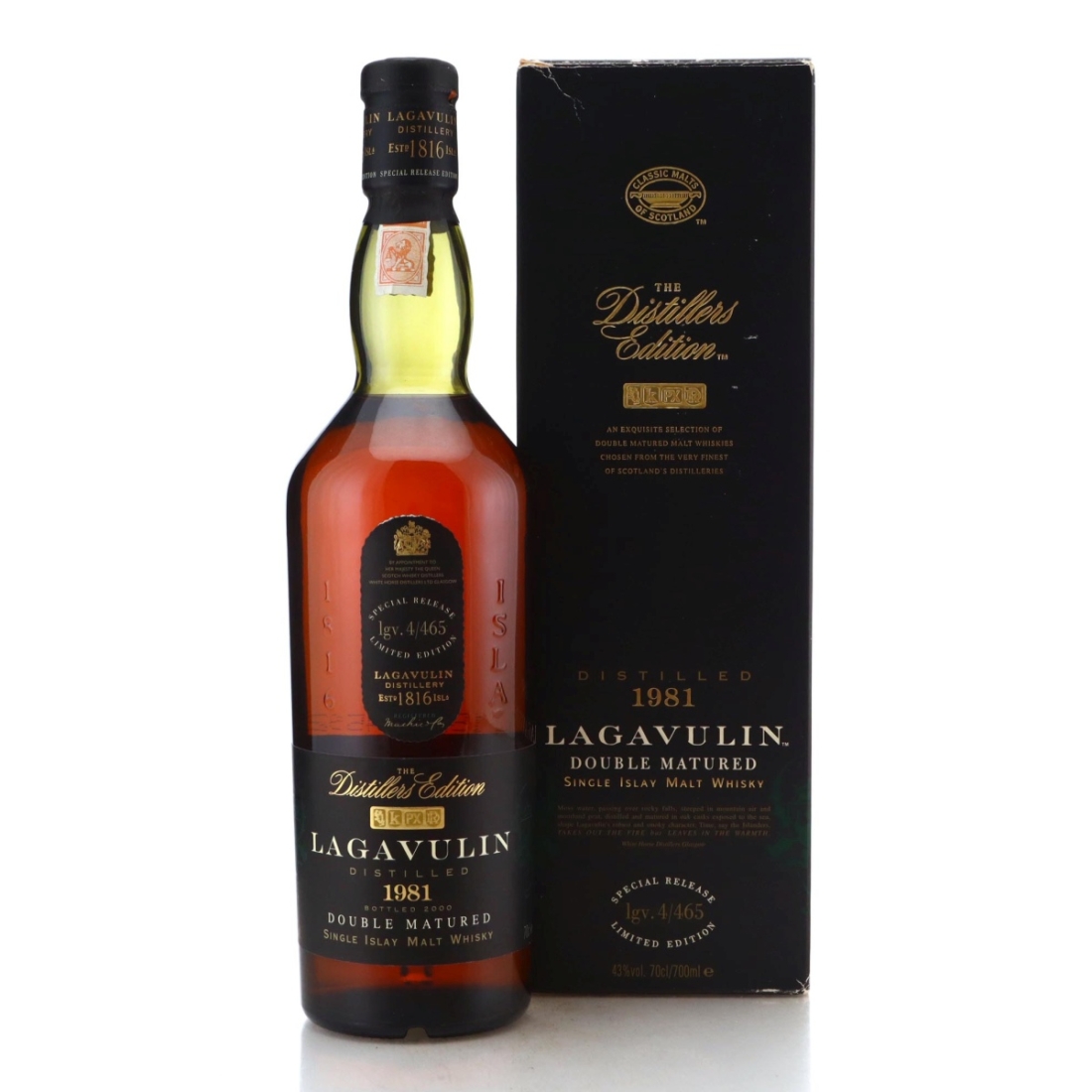 Image for Lagavulin 1981 The Distillers Edition lgv.4/465
