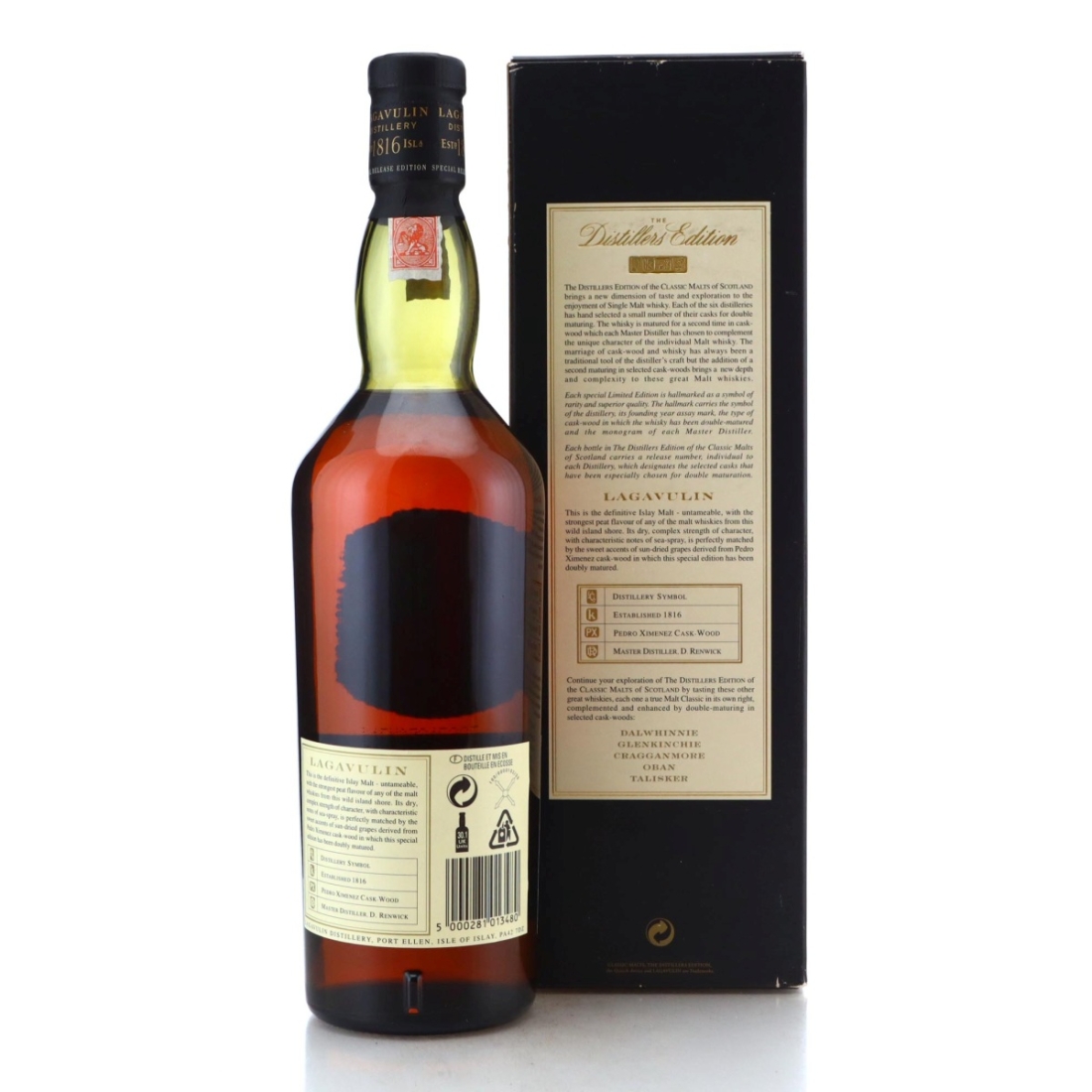 Image for Lagavulin 1981 The Distillers Edition lgv.4/465