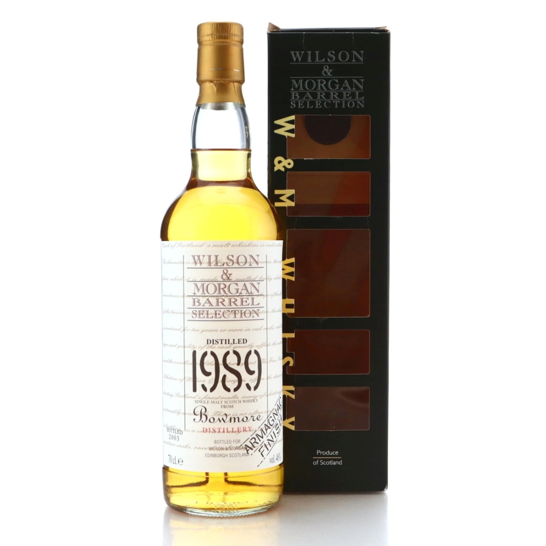 Image for Bowmore 1989 Wilson & Morgan Barrel Selection