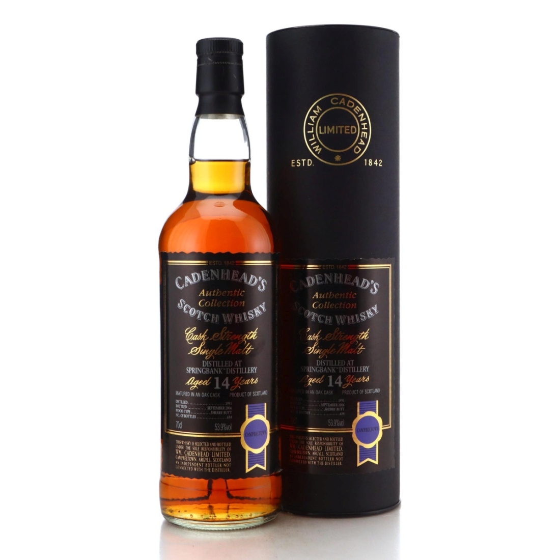 Image for Springbank 1991 Authentic Collection 14 Year Old