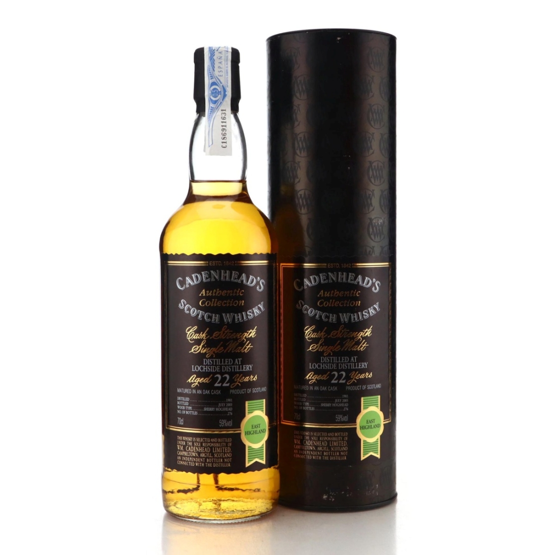 Image for Lochside 1981 Authentic Collection 22 Year Old