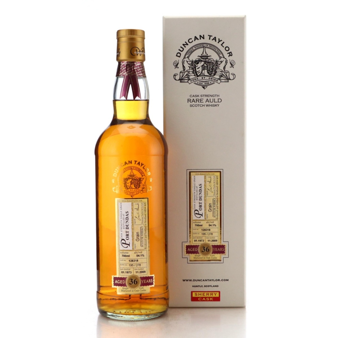 Image for Port Dundas 1973 Rare Auld 36 Year Old