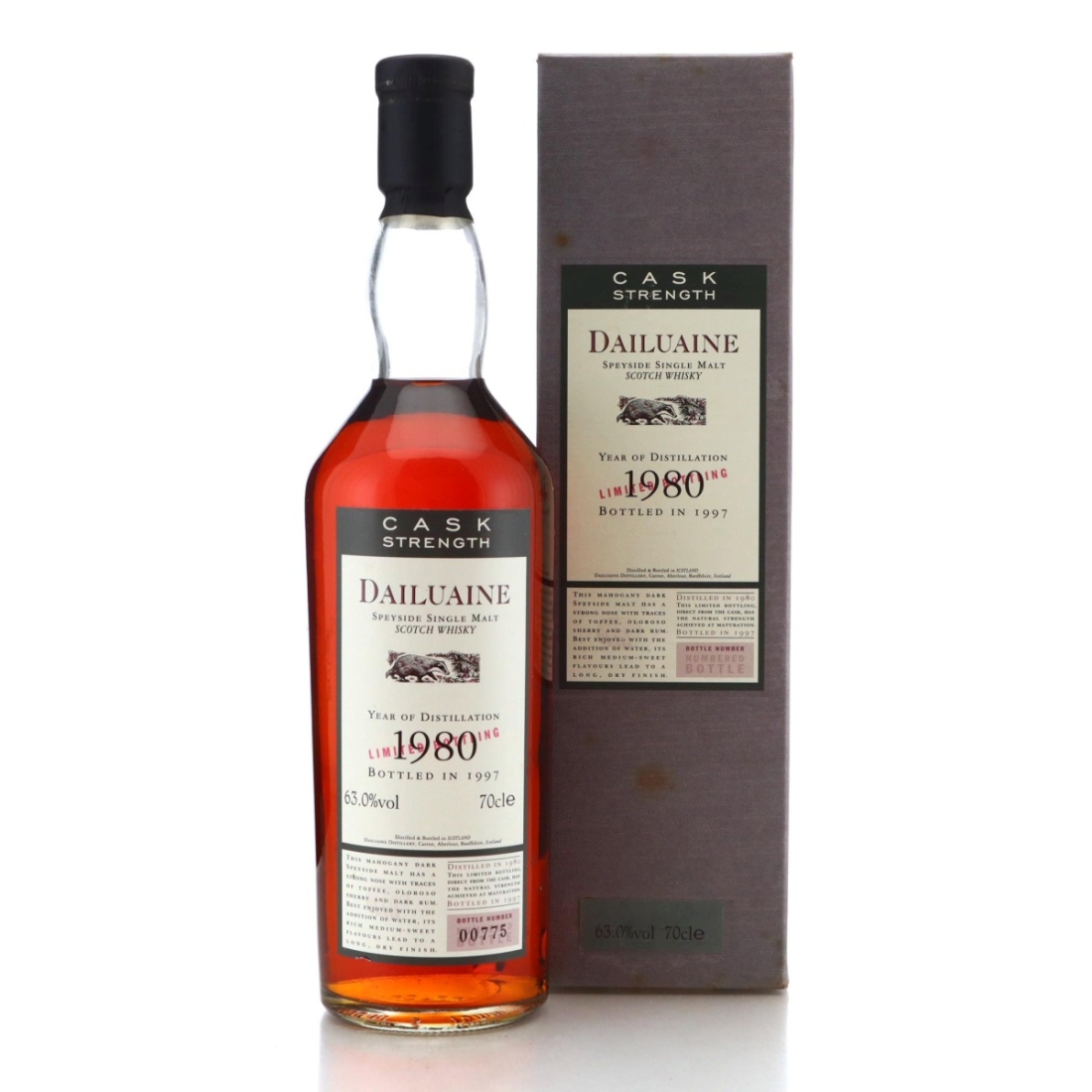 Image for Dailuaine 1980 Flora & Fauna Cask Strength