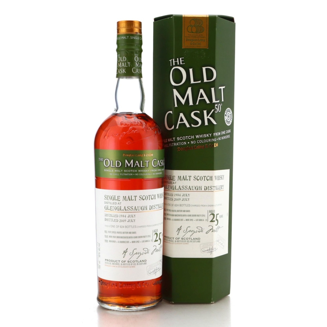 Image for Glenglassaugh 1984 The Old Malt Cask 25 Year Old