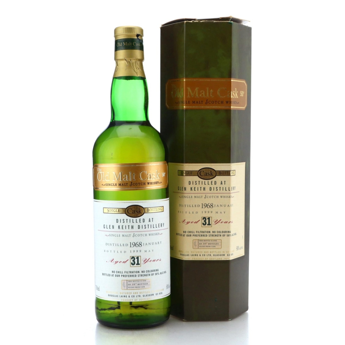 Image for Glen Keith 1968 The Old Malt Cask 31 Year Old