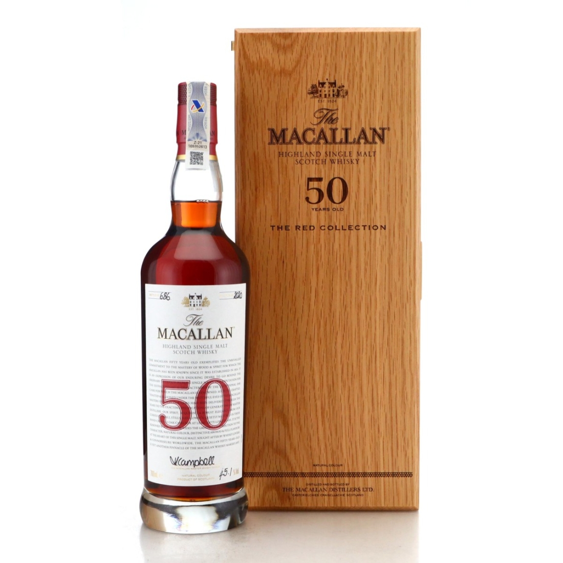 Image for Macallan The Red Collection 50 Year Old
